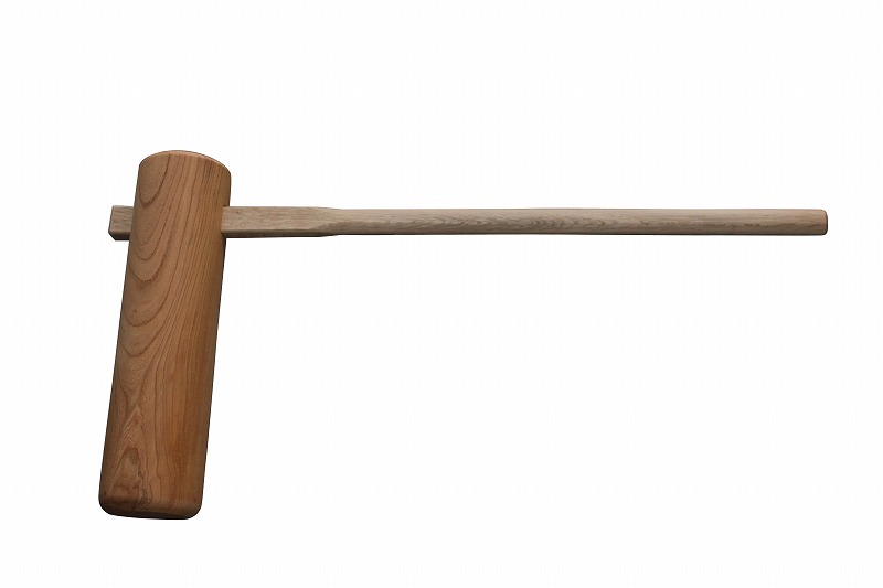 楽天市場】欅4．5寸杵 （特大） 【餅つき】【杵】 （ 餅つき臼と杵専門