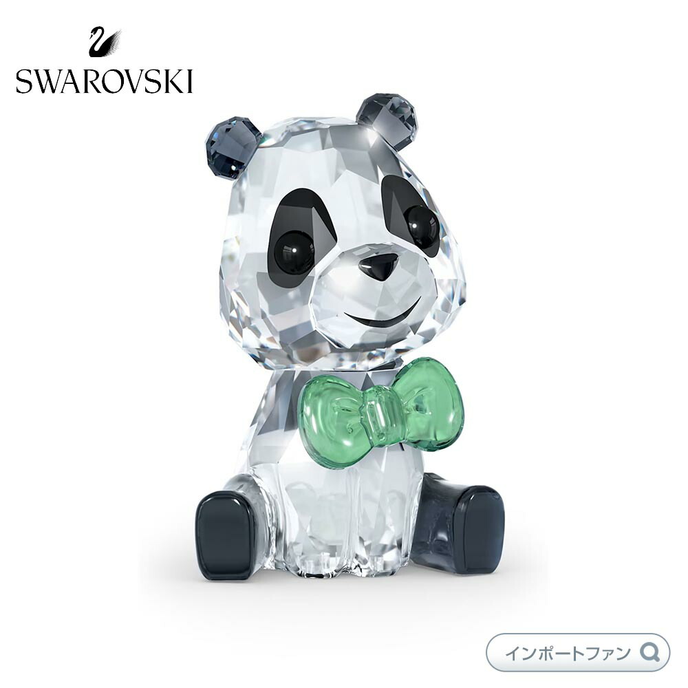 楽天市場】スワロフスキー パンダの親子 5063690 Swarovski 置物
