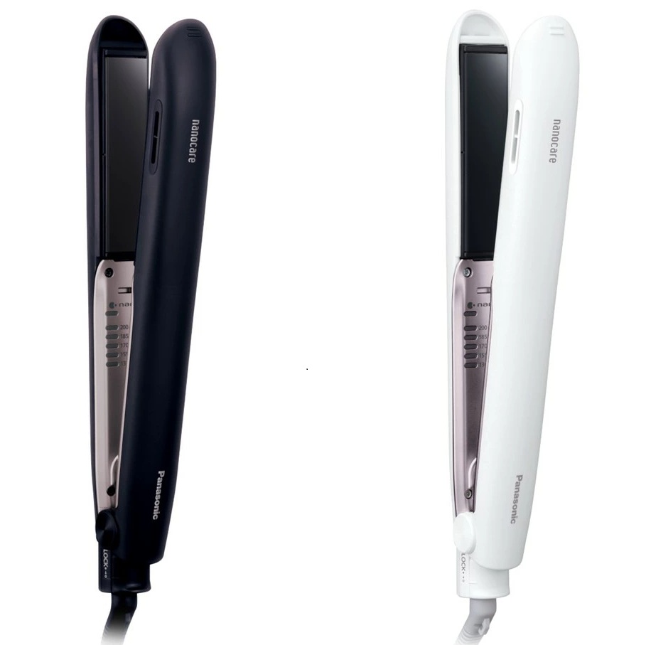 楽天市場】パナソニック ストレートアイロン ナノケア EH-HS0J