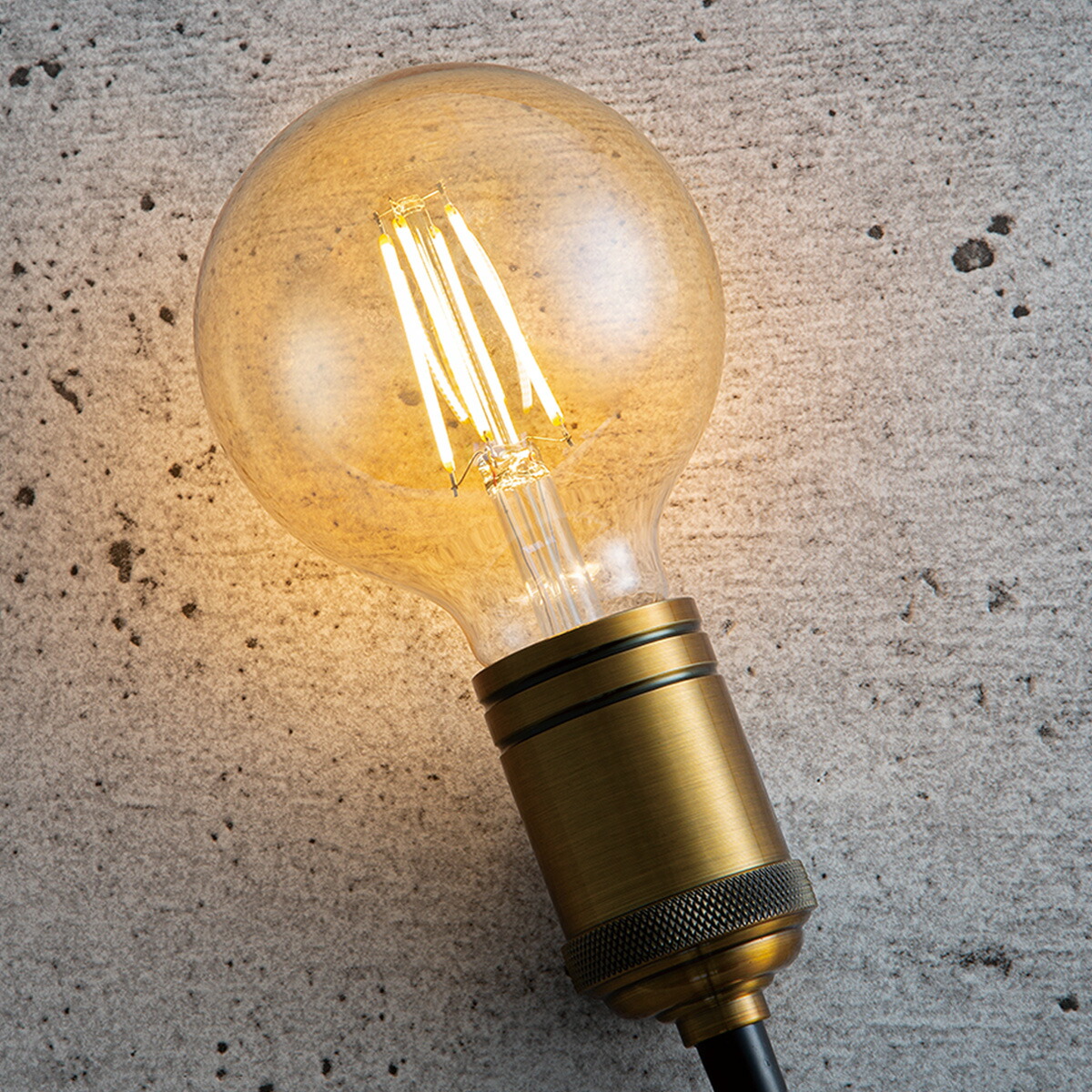 楽天市場】LEDフィラメント電球 (E26口金 50W相当 LEE-ST64U 50