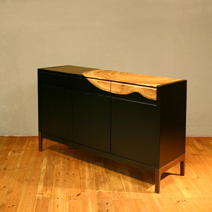 楽天市場】オープンシェルフ 幅85cm ホワイトオーク材 黒塗り ブラック