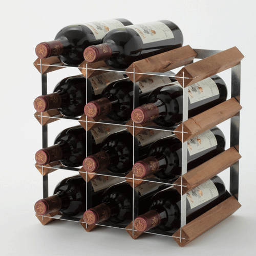 楽天市場】【送料無料】_ボルデックス 9本用 ワインラック ワイン