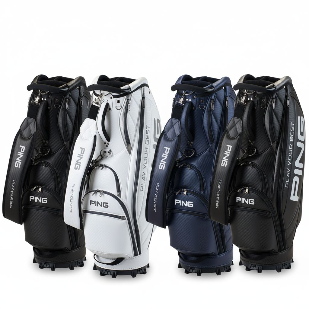 楽天市場】ピン PING キャディバッグ メンズ ソフトPU SOFT PU CB-P221