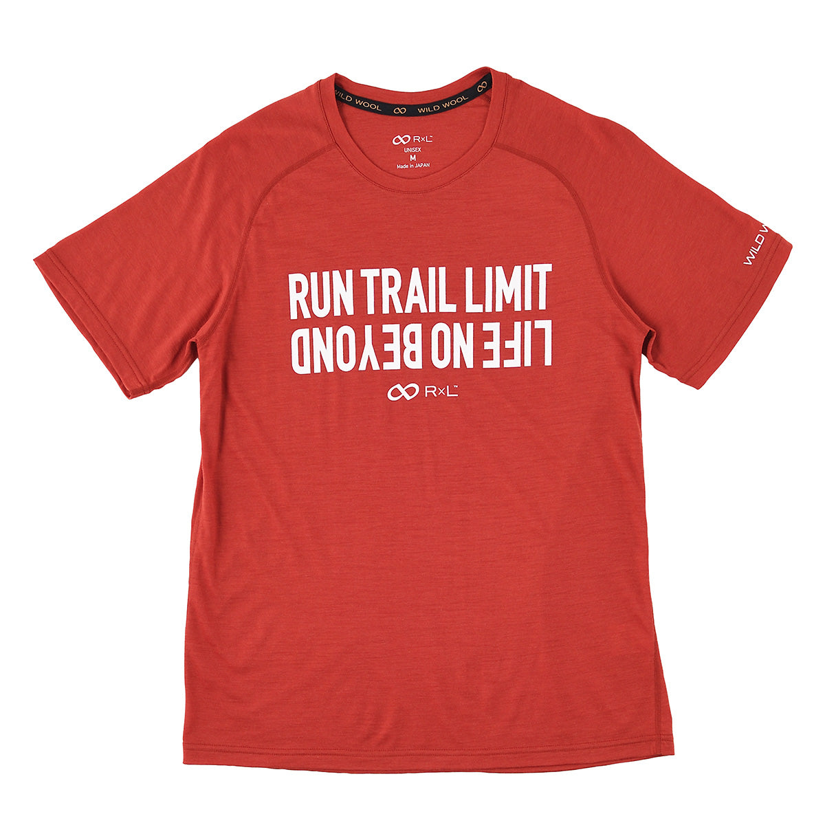 WILD WOOL RTL メリノウール ウルトラライト 天竺 ユニ Tシャツ(ユニ