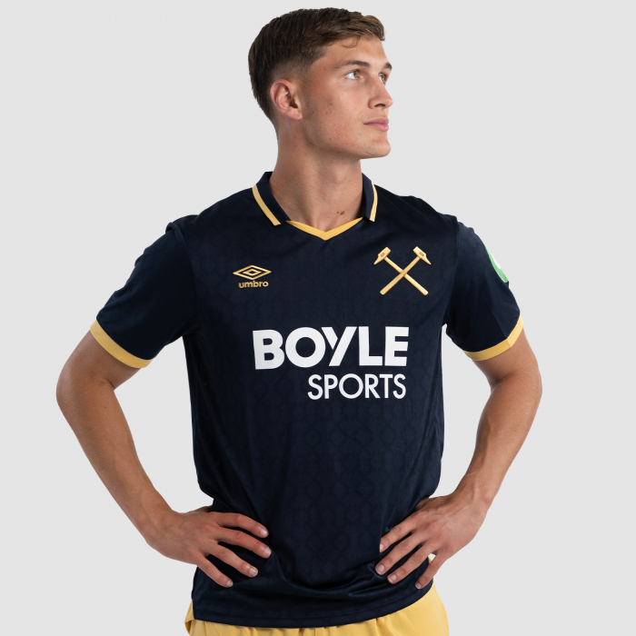 West Ham 25/26 Adults Third Shirt - Navy