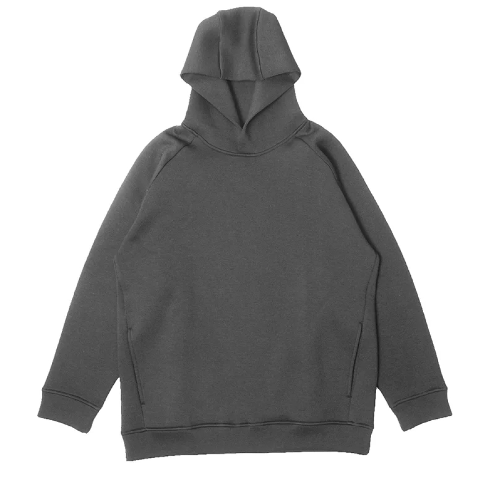 パーカー メンズ プルオーバー ダンボールニット 無地 レディース 紐