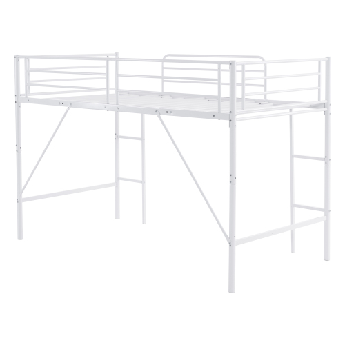 BTM 【シングルサイズ】ロフトベッド シングルベッド パイプベッド