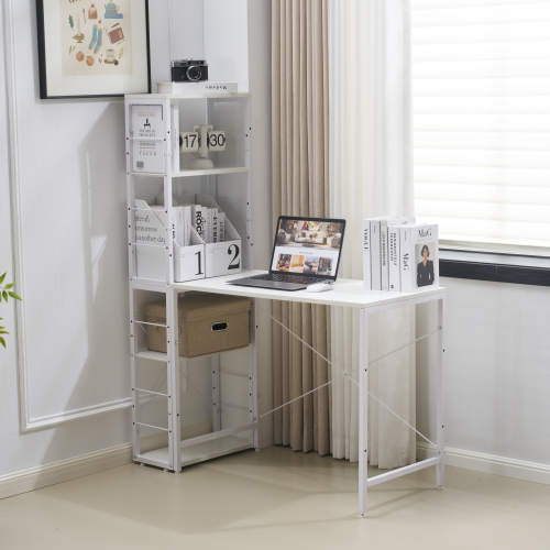 BTM 【新型ハイタイプ分離型】パソコンデスク デスク コンセント付き