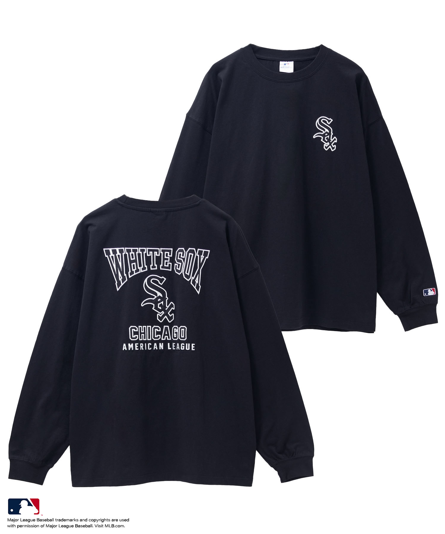 MLB メジャーリーグベースボール Tシャツ メンズ 長袖 ビッグ