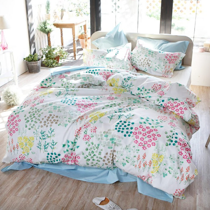 掛け布団カバー 掛カバー 掛けふとんカバー シングル ボタニカル 花柄