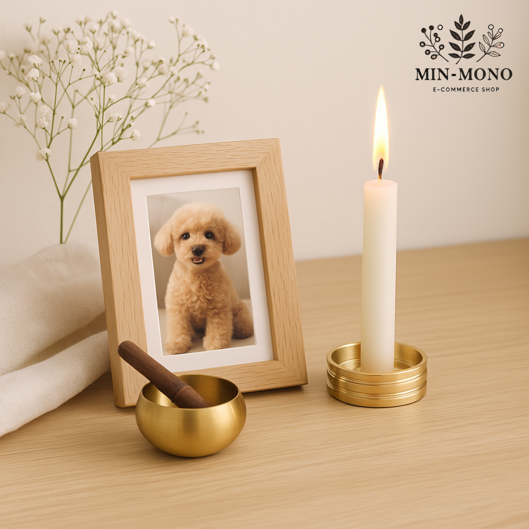 ろうそく立て 火立て 仏具 ミニ燭台 金色 ゴールド 蝋燭立て 手元供養