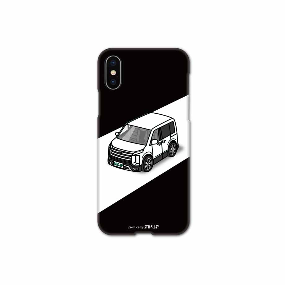 iPhoneケース ハードケース iPhone各種 車好き 祝い ミツビシ デリカD