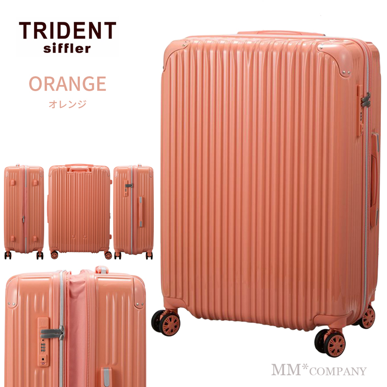 Siffler（シフレ） 抗菌 スーツケース Lサイズ 大型 97L 拡張機能付き