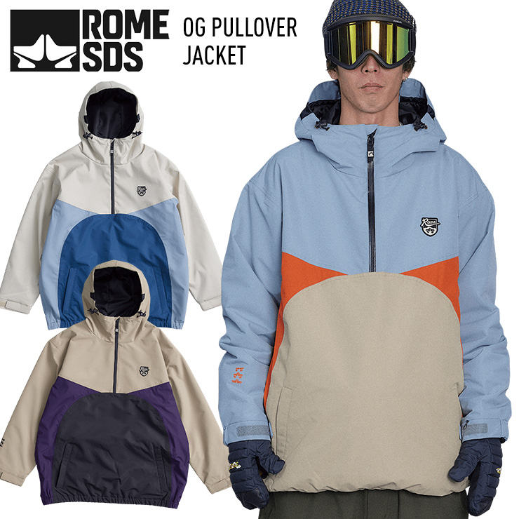 ROME SDS 正規品 23-24 ROME SDS ローム OG PULLOVER JACKET プル