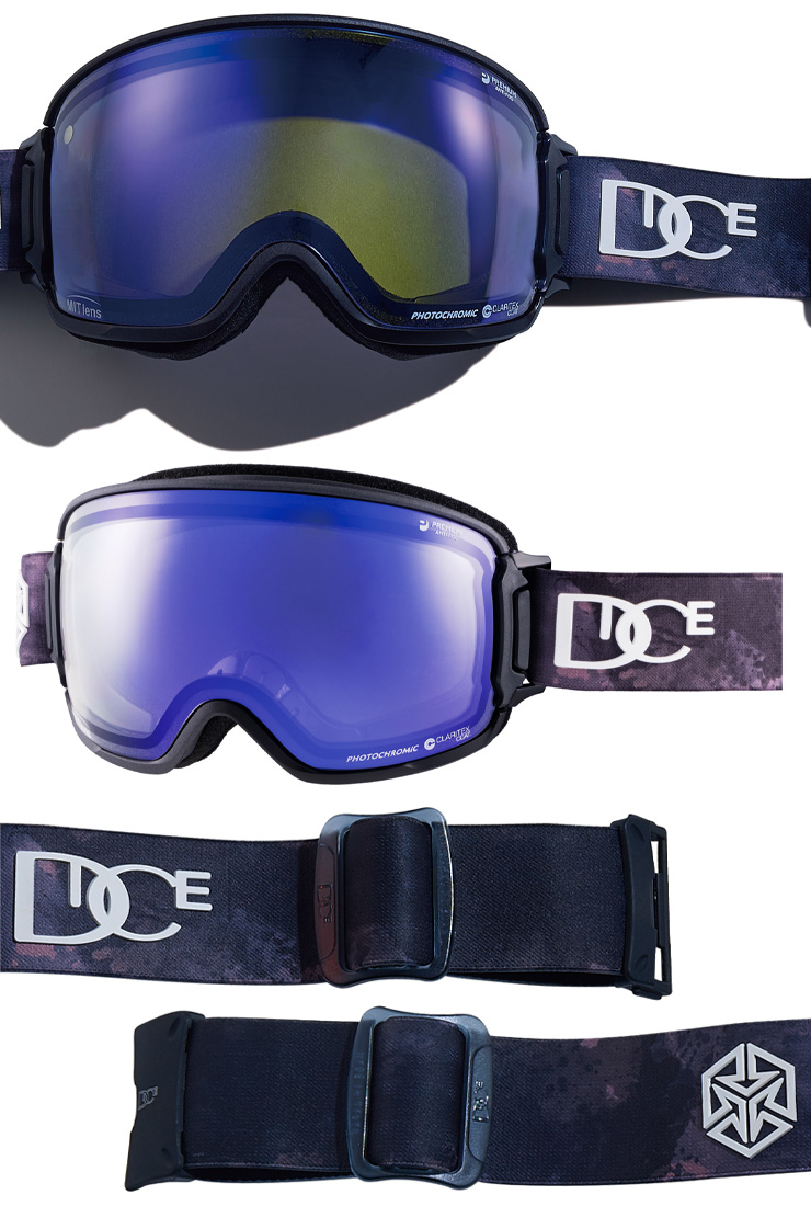 DICE（ダイス） 2025 DICE BANK バンク スノーボード ゴーグル BK45191