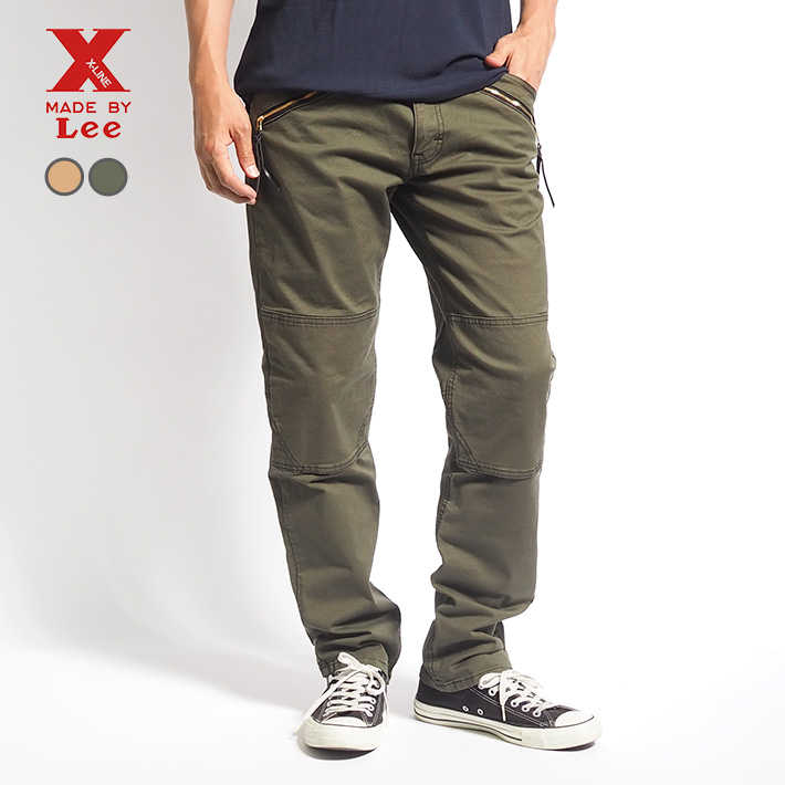 Lee（リー） X-LINE ジップナローパンツ スリム ストレッチ (LM6905