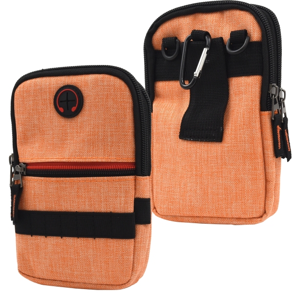 ゴルフポーチ ゴルフボールケース ティーケース ベルト 腰 ラウンド