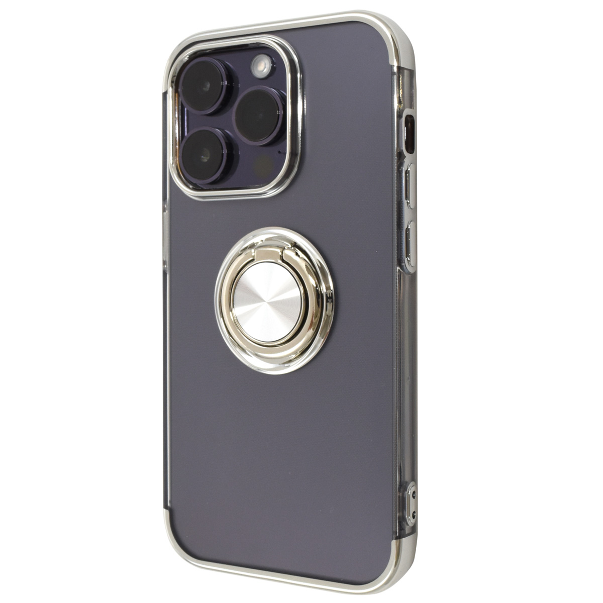 PLATA（プラタ） iPhone14 Pro (6.1インチ)専用 スマホリング付き