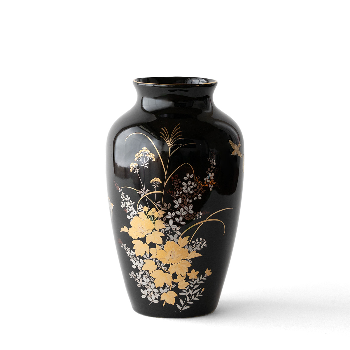 仏間 花瓶 カメ型 金芙蓉 7号 陶器 おしゃれ 25センチ モダン 花器