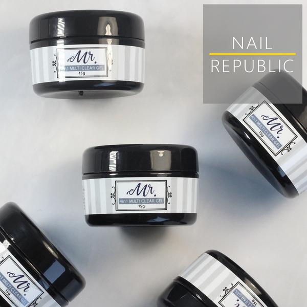 NAIL REPUBLIC クリアジェル Mr.(ミスター) 4in1 マルチクリアジェル