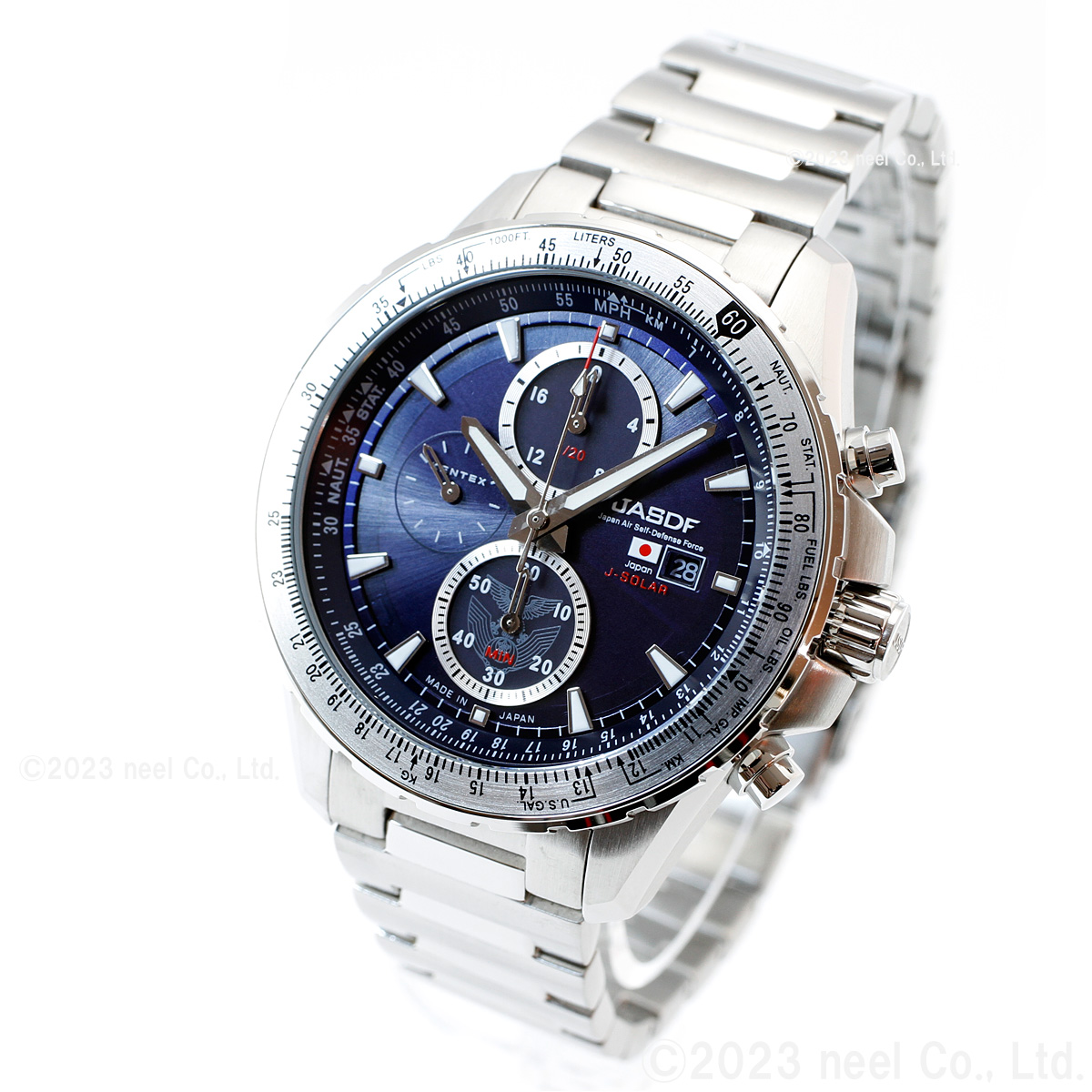 JSDF ケンテックス KENTEX 腕時計 日本製 ソーラー メンズ 航空自衛隊