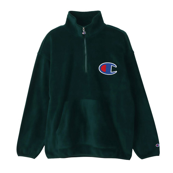 Champion（チャンピオン） メンズ フリースジャケット ハーフジップ
