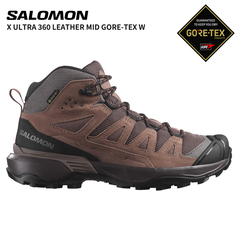 SALOMON（サロモン） ブーツ SALOMON X ULTRA 360 LEATHER MID GORE