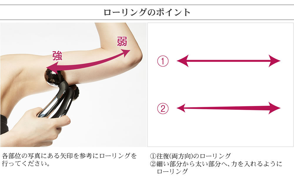 ReFa（リファ） MTG ReFa ACTIVE ボディフェイスローラー RF-AT2228B-N