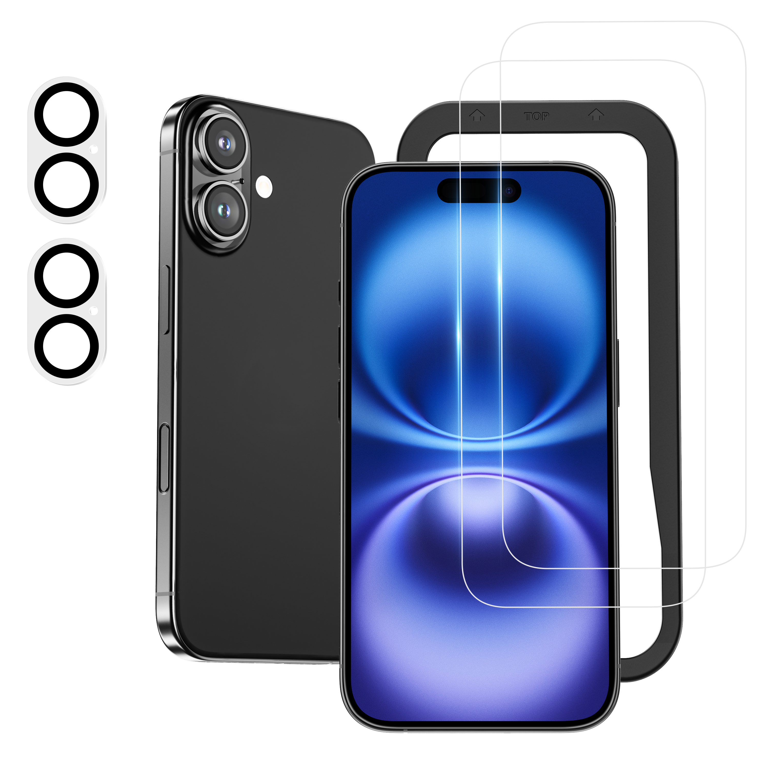 NIMASO（ニマソ） NIMASO iPhone17 Air 保護フィルム ガラスフィルム 2