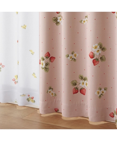 いちご 柄 カーテンのおすすめ人気商品一覧 通販 - Yahoo!ショッピング
