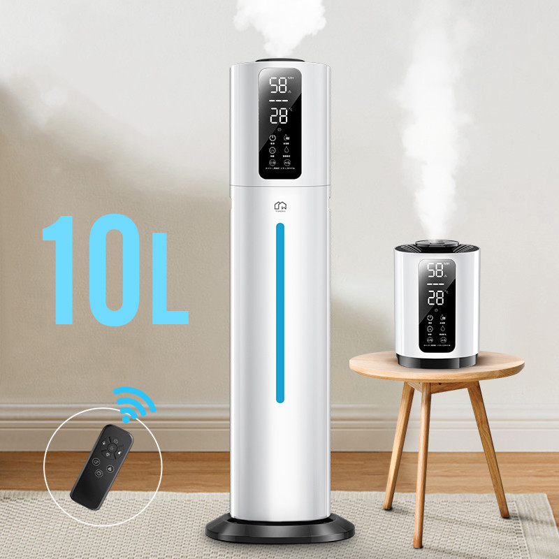 DeliToo 「クーポンで6,980円」加湿器 10L 大容量 超音波式 大型 6重除