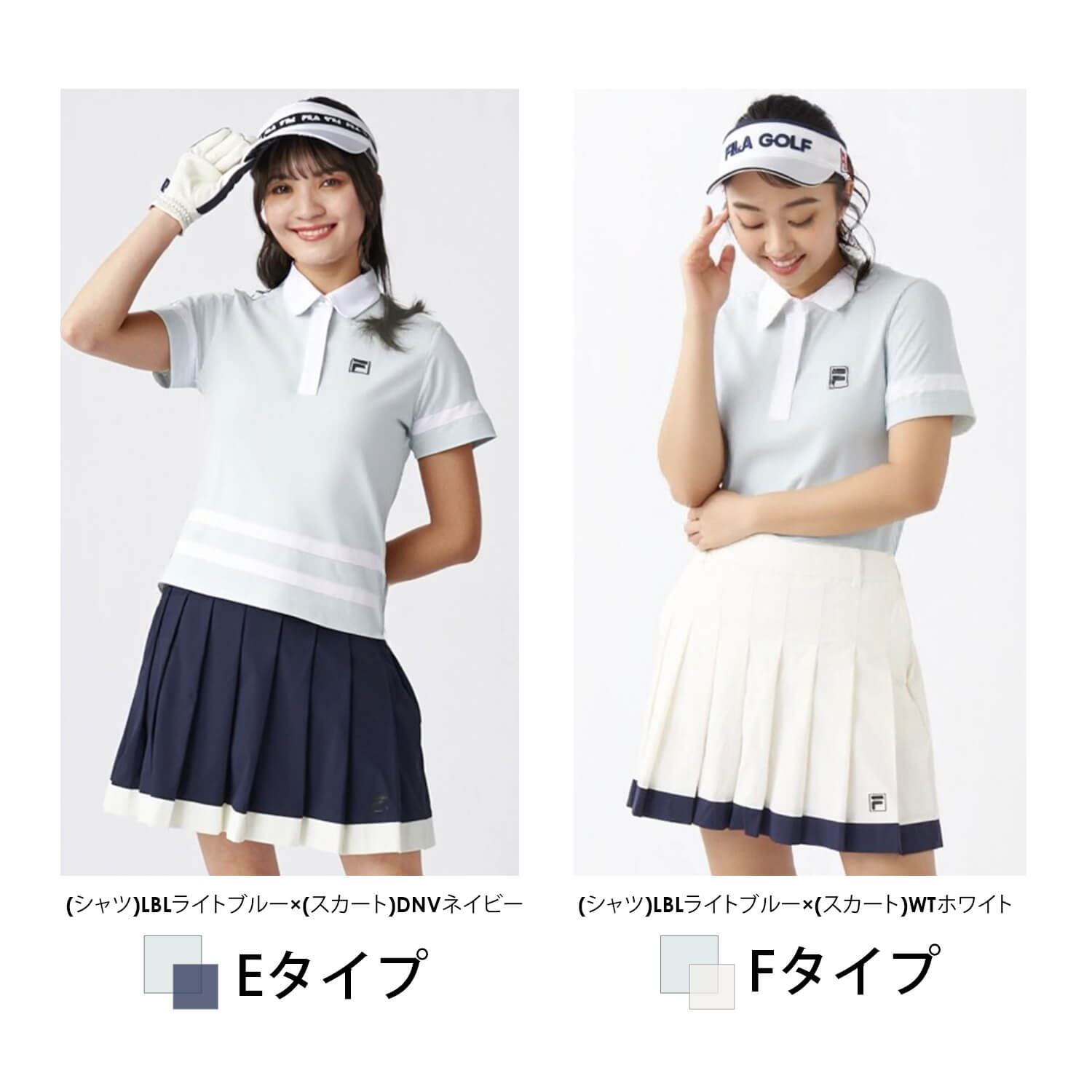 FILA GOLF FILAGOLF フィラゴルフ セットアップ レディース ポロシャツ