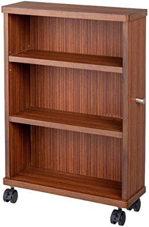 本棚 書棚 ブックシェルフ 収納ラック コミック 本 漫画 CD DVD 薄型