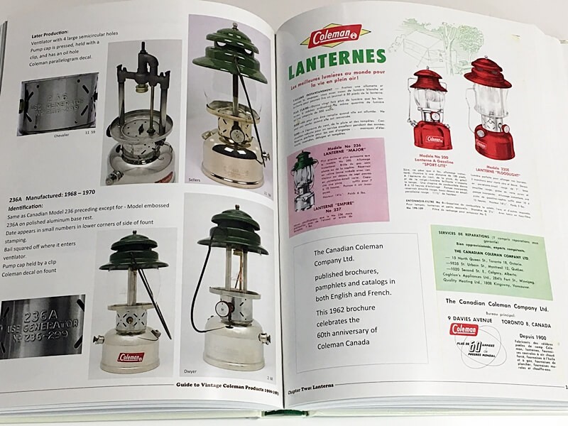 COLEMAN コールマン コレクターズ ガイドブック 緑本 新品 : GNC SHOP