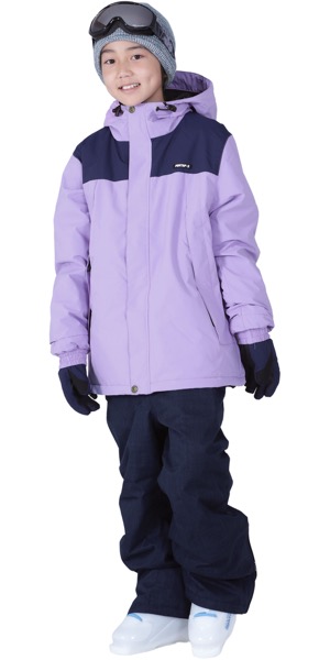 ポンタぺス（PONTAPES） スノーボードウェア キッズ 上下セット 100
