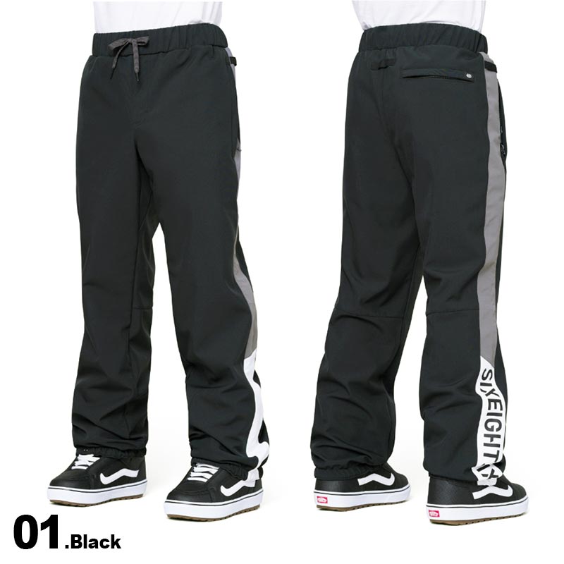 ✨美品✨686 スノーボードウェア ブラック L 黒 迷彩 カモフラ 686