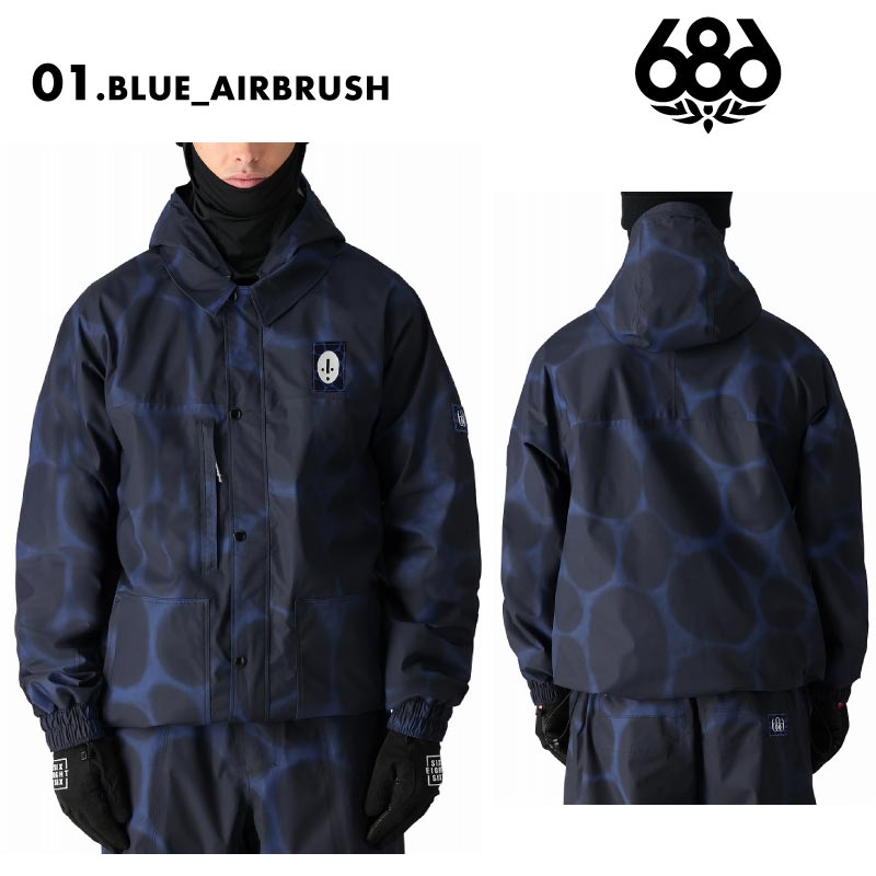 686/シックスエイトシックス メンズ スノージャケット ベンチ