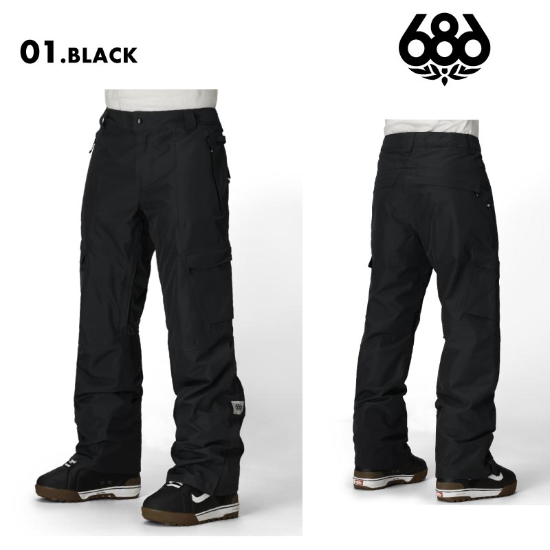 686（シックスエイトシックス） メンズ スノーパンツ ベンチレーション