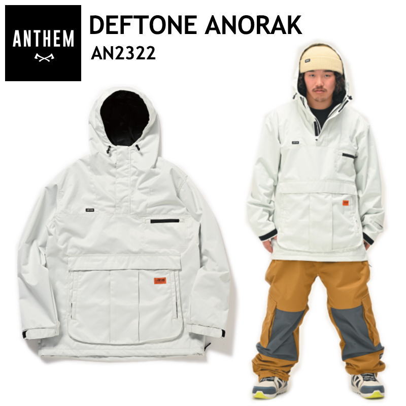 ○ 23-24 ANTHEM DEFTONE ANORAK JACKET OFF WHITE AN2322 アンセム