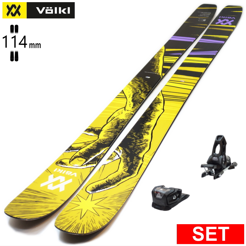 VOLKL（フォルクル） [センター幅114mm 177cm|184cm]VOLKL REVOLT 114+