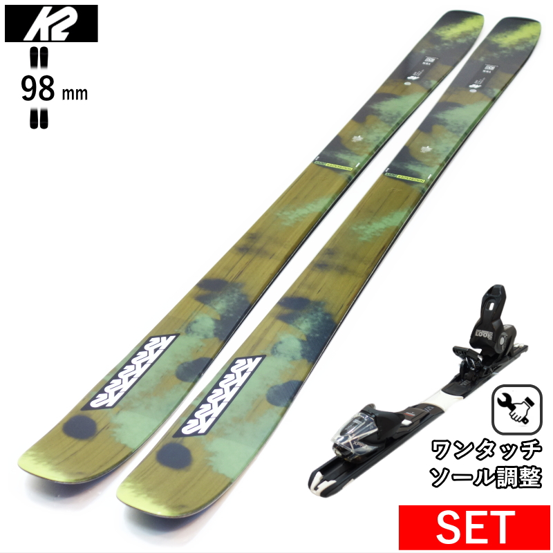 K2 K2 MINDBENDER JUVY+XPRESS 10 GW ワンタッチ調整ビンディング付 25