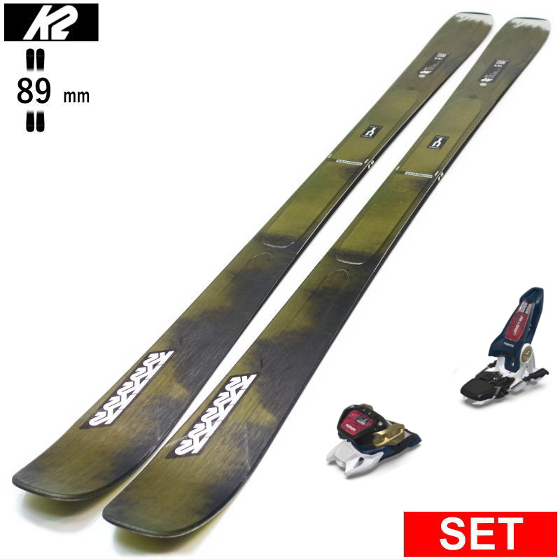 K2 [センター幅89mm 164cm|170cm|176cm|182cm]K2 MINDBENDER 89TI+