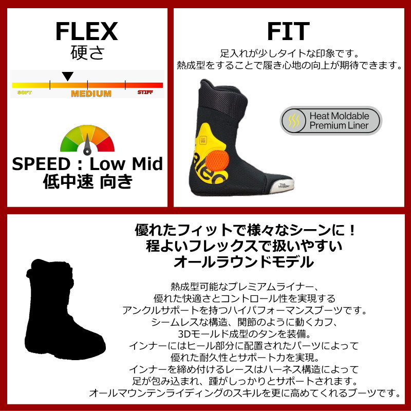 24-25 BATALEON Salsa BOA カラー:Dawn 26.5cm バタレオン サラサ