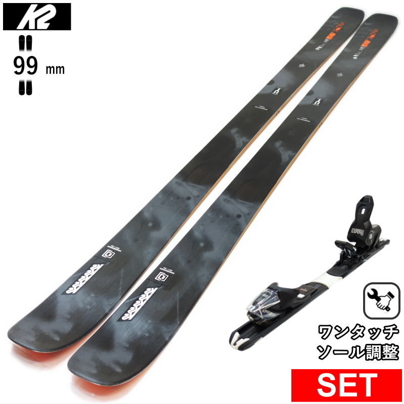 K2 [センター幅99mm 166cm|172cm|178cm|184cm]K2 MINDBENDER 99TI+
