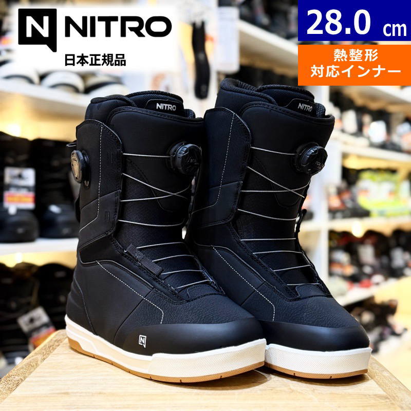 25-26 NITRO VENTURE BOA カラー:Black 28cm ナイトロ ベンチャー
