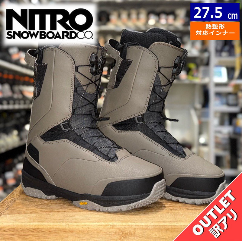 ラスト1点】 【OUTLET】24-25 NITRO VENTURE PRO TLS カラー:MUD 27.5
