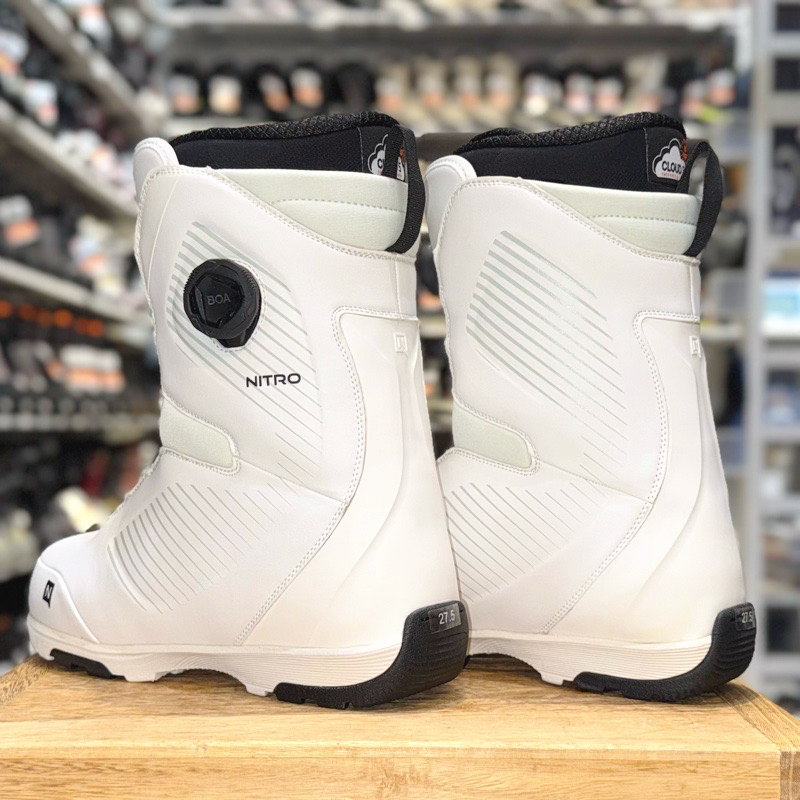 ラスト1点】 【OUTLET】24-25 NITRO CLUB BOA カラー:WHITE 27.5cm