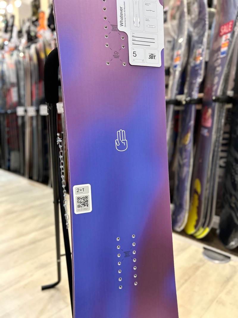 即納】メンズ スノーボード 板 154cm Bataleon WHATEVER バタレオン