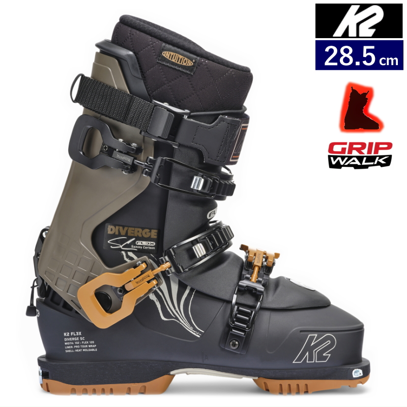 24-25 K2 DIVERGE SC [28.5cm足幅102mm幅] ケーツー メンズ スキー