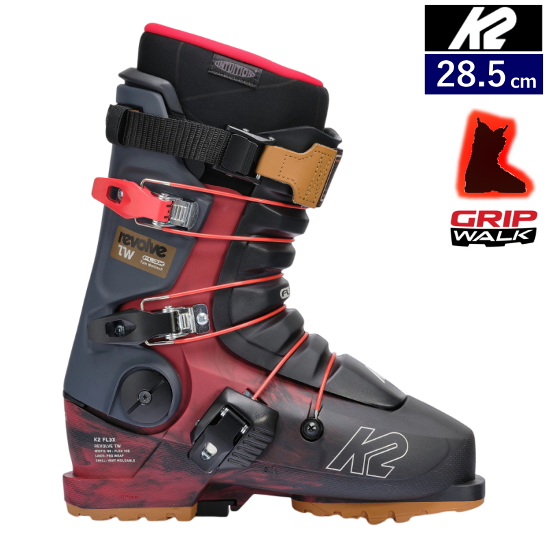 24-25 K2 REVOLVE TW [28.5cm足幅99mm幅] ケーツー メンズ スキー